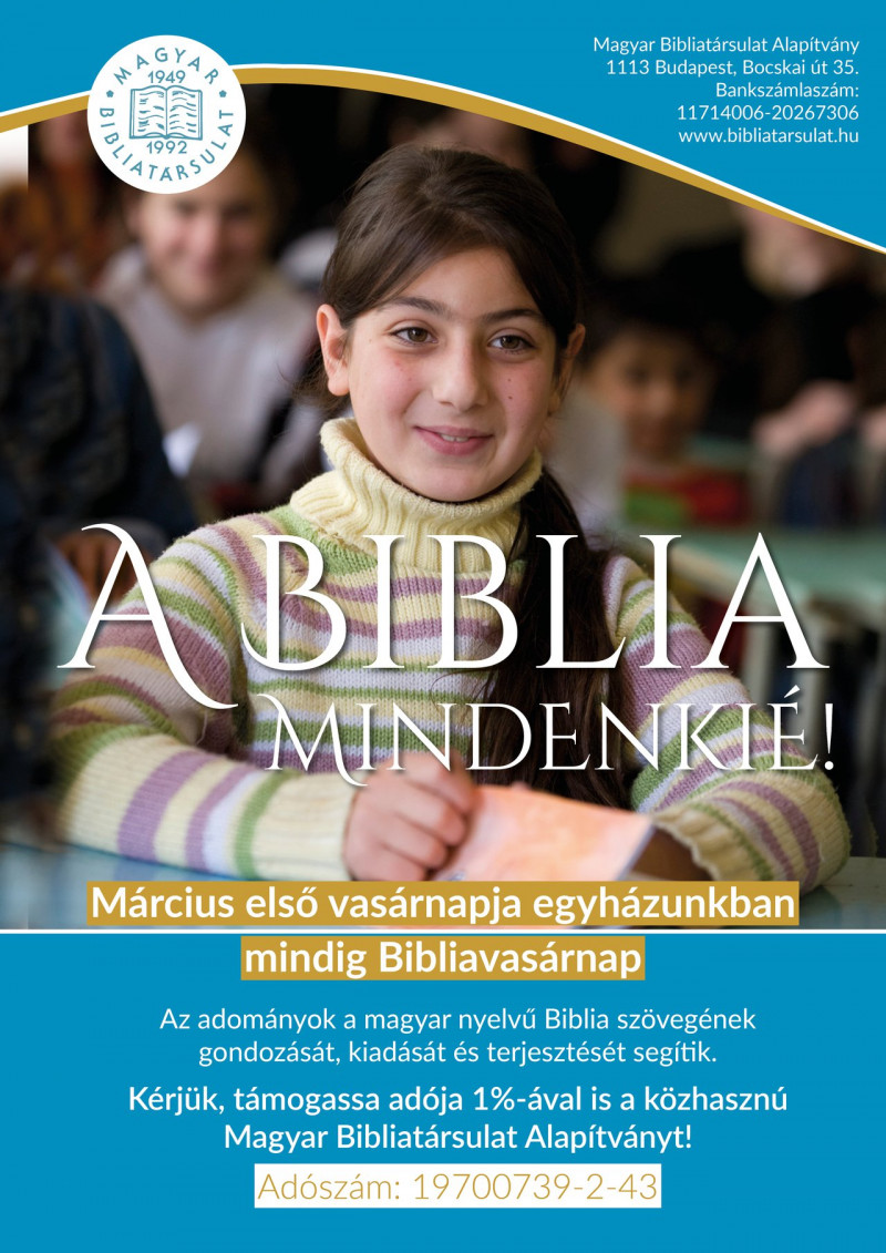 Bibliavasárnap Bibliavasárnap