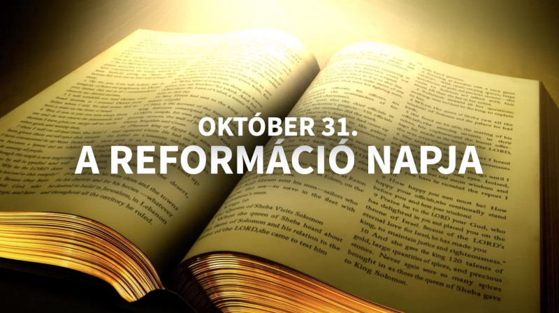 REFORMÁCIÓ REFORMÁCIÓ