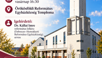 Evangélizáció városunkban - 2026. október 4.