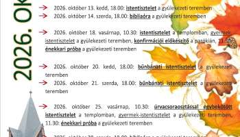 Alkalmaink 2026. októberében