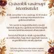 Gyászolók vasárnapja - 2026. november 1.