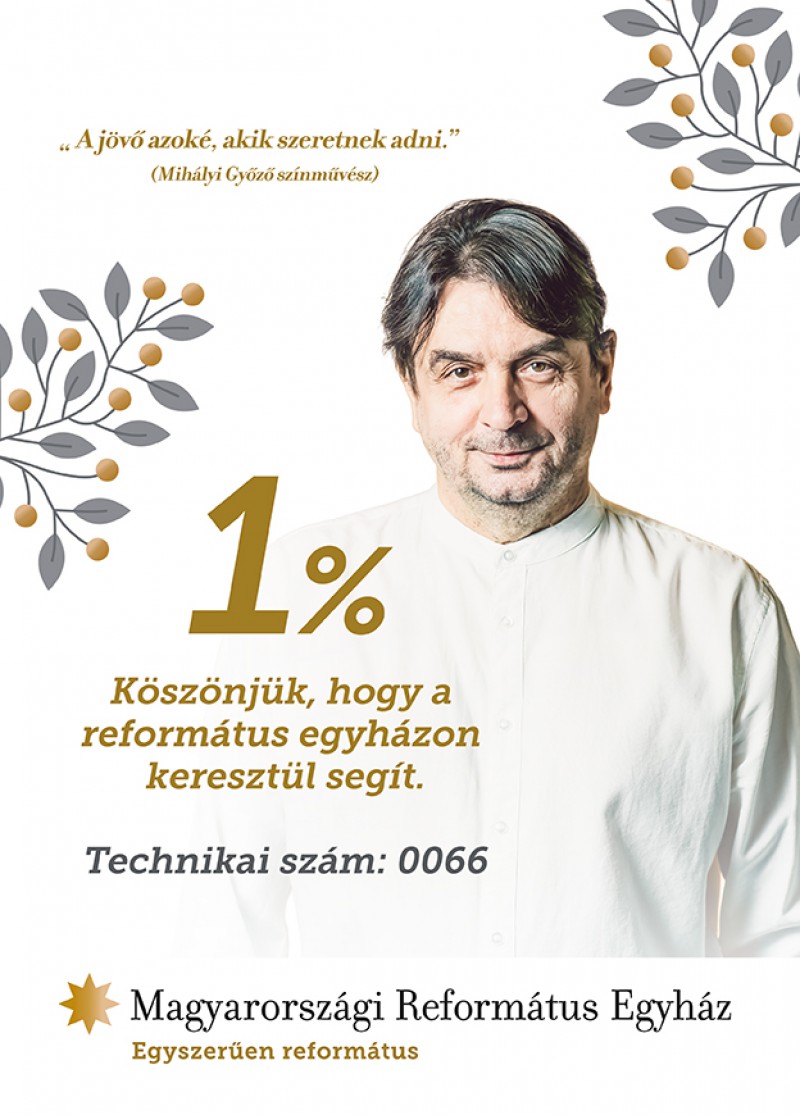 Rendelkezhetünk adónk 1%-ával…